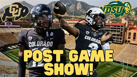LIVE: Colorado Vs North Dakota State Pre.